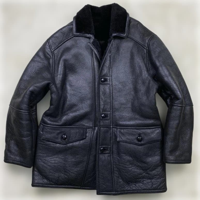 ムートンコート　Vallemosso　【羊革 Lサイズ 美麗】 mu185-01.jpg