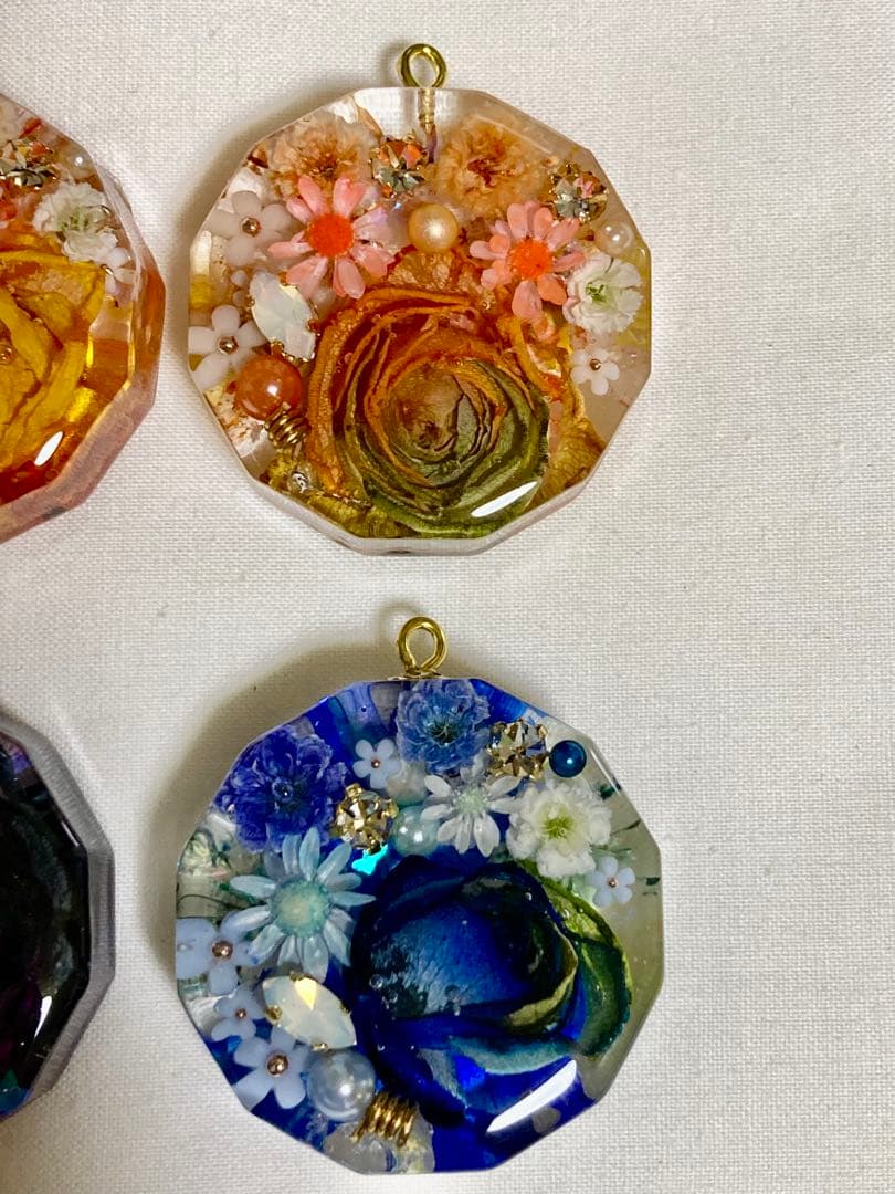 《専用》ハンドメイドネックレス　オルゴナイト　8点