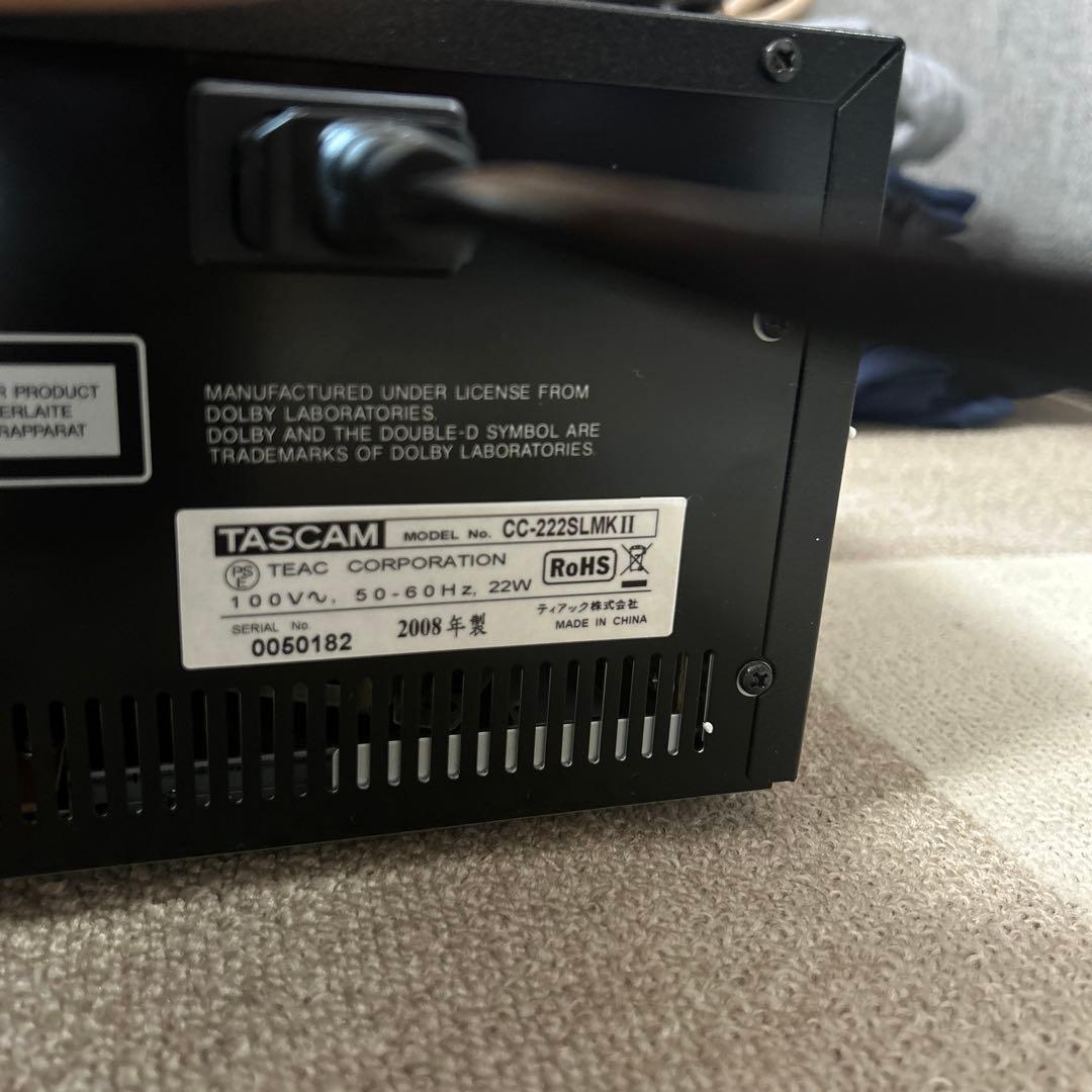 【美品】TASCAM CC-222SLMKII