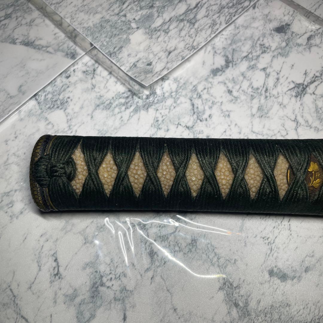 刀装具 セット 柄 刀 脇差 短刀 目釘 時代物 骨董品 アンティーク 蔵出し