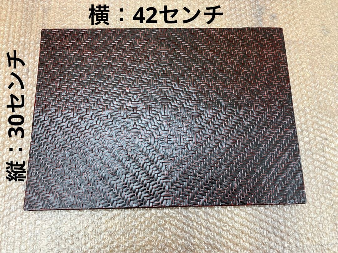【新品未使用】輪島塗などお盆4枚セット