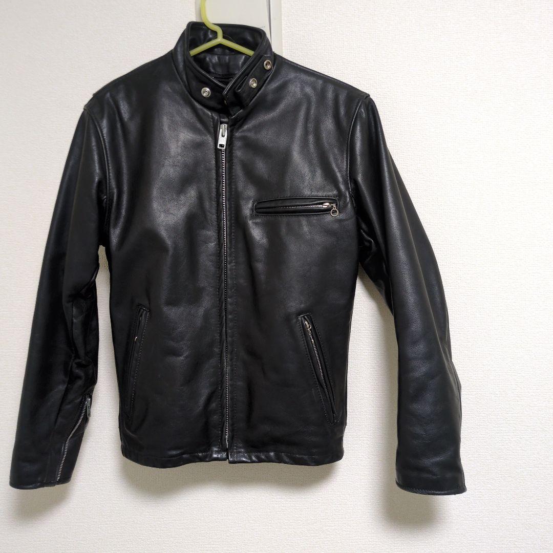 美品希少！　141 schott シングルライダース USA ヴィンテージ USA-vintage】schott single-riders 141 希少 - メルカリ