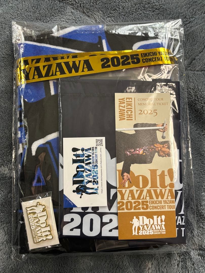 矢沢永吉 Do It YAZAWAコンサート 2025 SS席 特典セット 矢沢永吉 Do It 2025コンサートSS席限定グッズセット-ジュニアビーチ