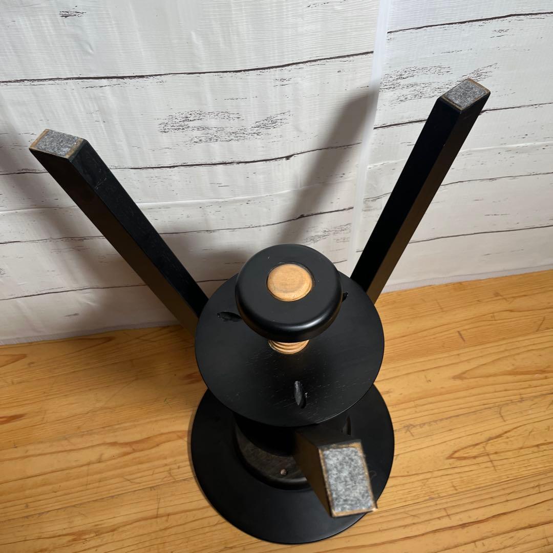 広松木工　LUME スツール　回転式　サイドテーブル　ミニクッション