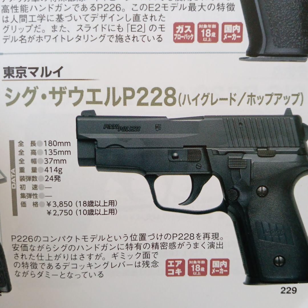 東京マルイエアガン、シグザウエルP228とソーコムＭK23、新品未使用品、18禁