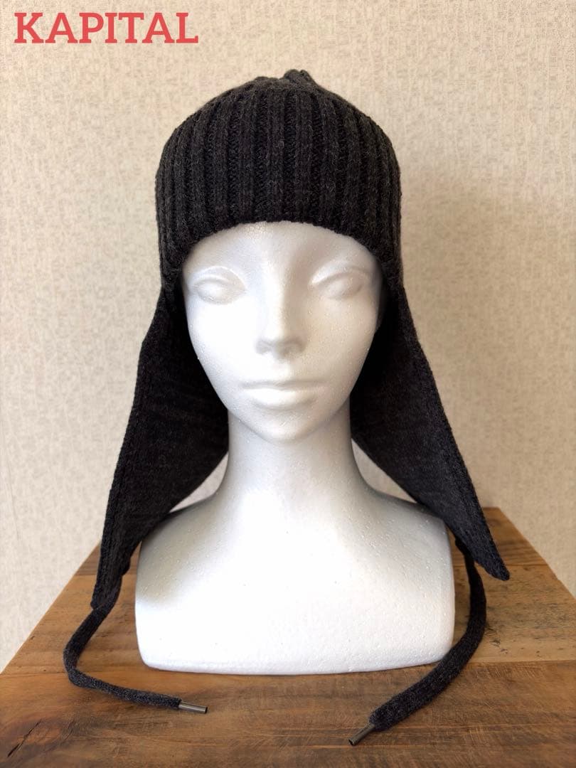 美品】キャピタル 帽子 ニット帽 5G ニッケル ゲイルCAP - メルカリ
