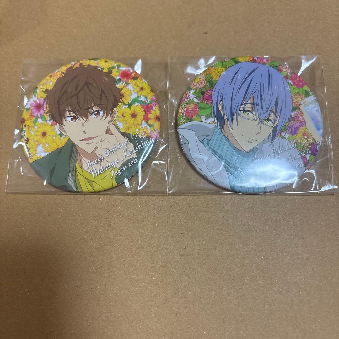Free! バースデー 缶バッジ 夏也 6種類セット
