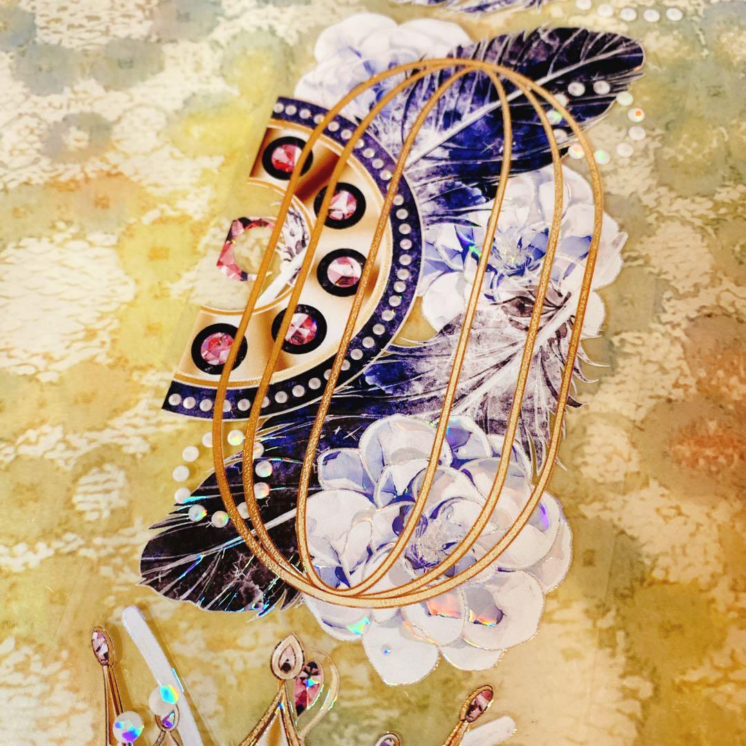 海外マスキングテープ巻売り中古 ダーク系① 装飾マステ 贝壳光pet