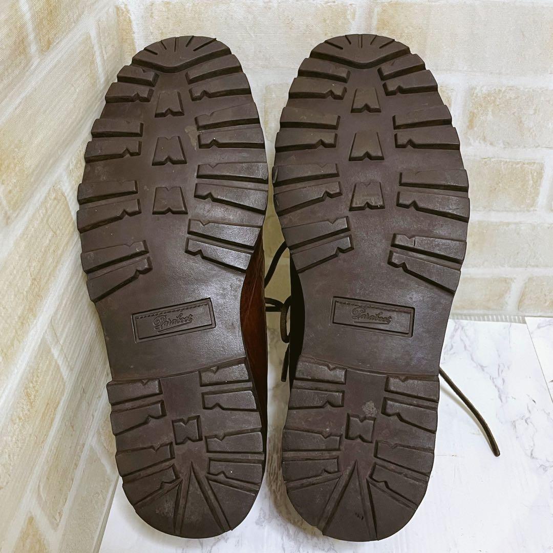 Paraboot ブラウン モカシンブーツ