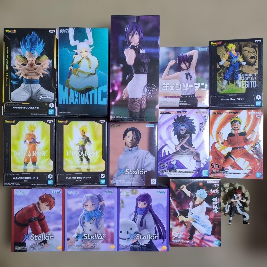 プライズフィギュアまとめ売り 15体 レゼ NARUTO XStellar 銀魂 - メルカリ