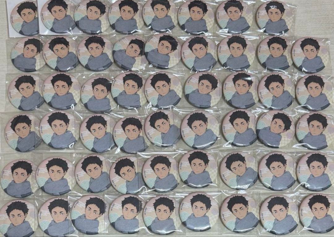 ハイキュー 赤葦京治 缶バッジ まとめ売り キャラクターグッズ