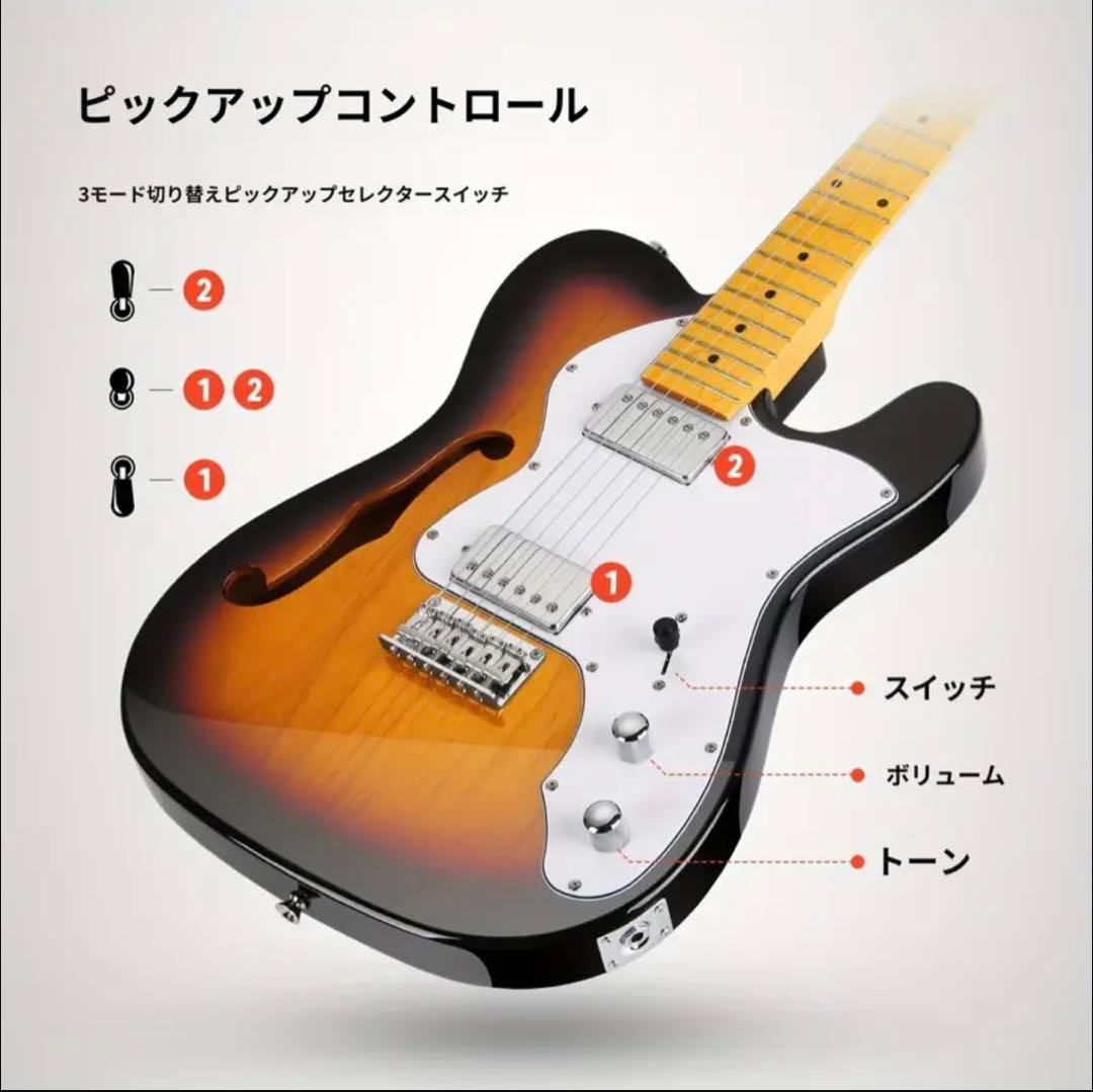 Donner エレキギター シンライン テレキャスター DJC-1000S