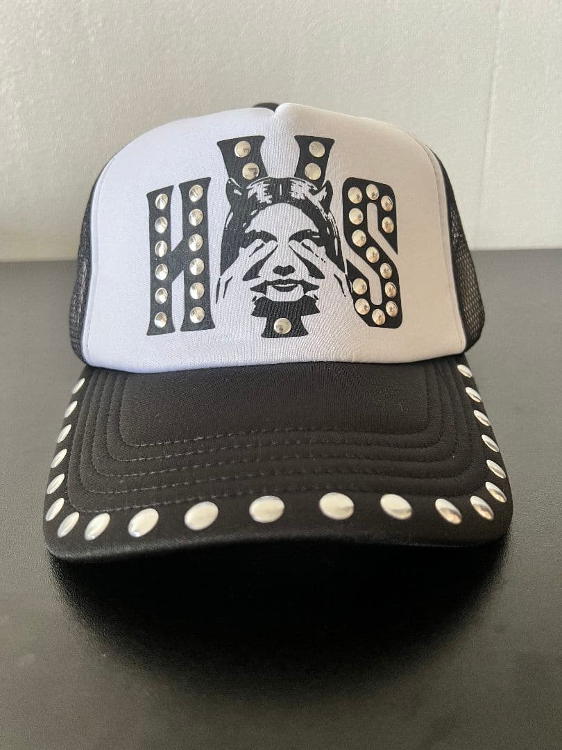 【新品未使用】ヒステリックグラマー　スタッズメッシュキャップ -04