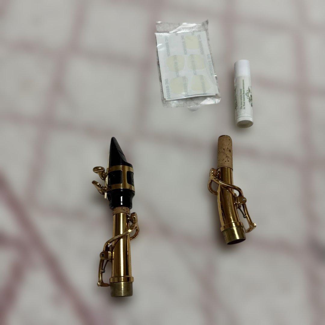 極美品 希少 ソプラノサックス sp-650 Jマイケル 彫刻 ゴールド ケース