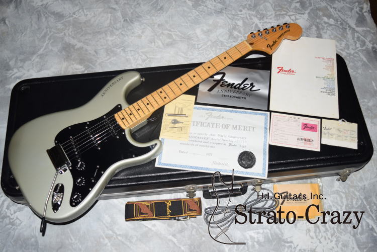 最終値下げ】Fender ストラトキャスター silver burst 美品 Fender