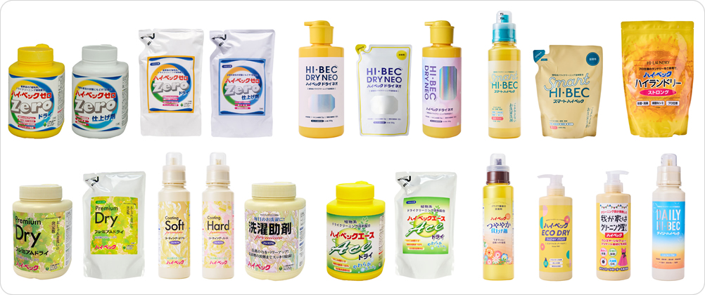 ミャー Smart Hi-bec 液体洗剤 3本セット スマートハイベックごまかさ