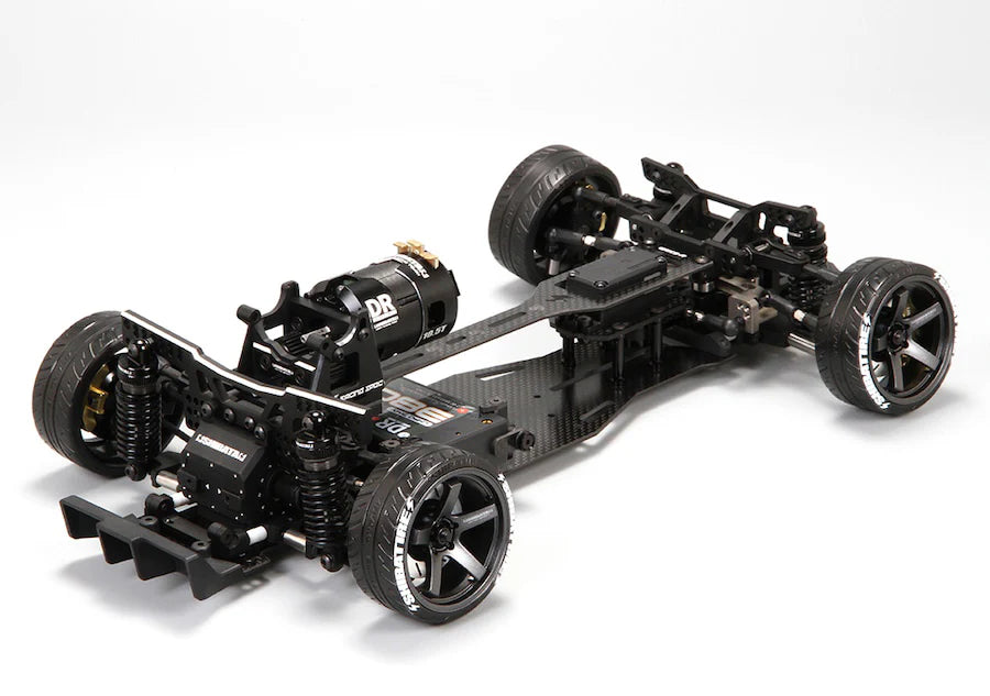 SHIBATA GRK5-R Conversion Set for GRK5 1-10 Drift Chassis Kit RED