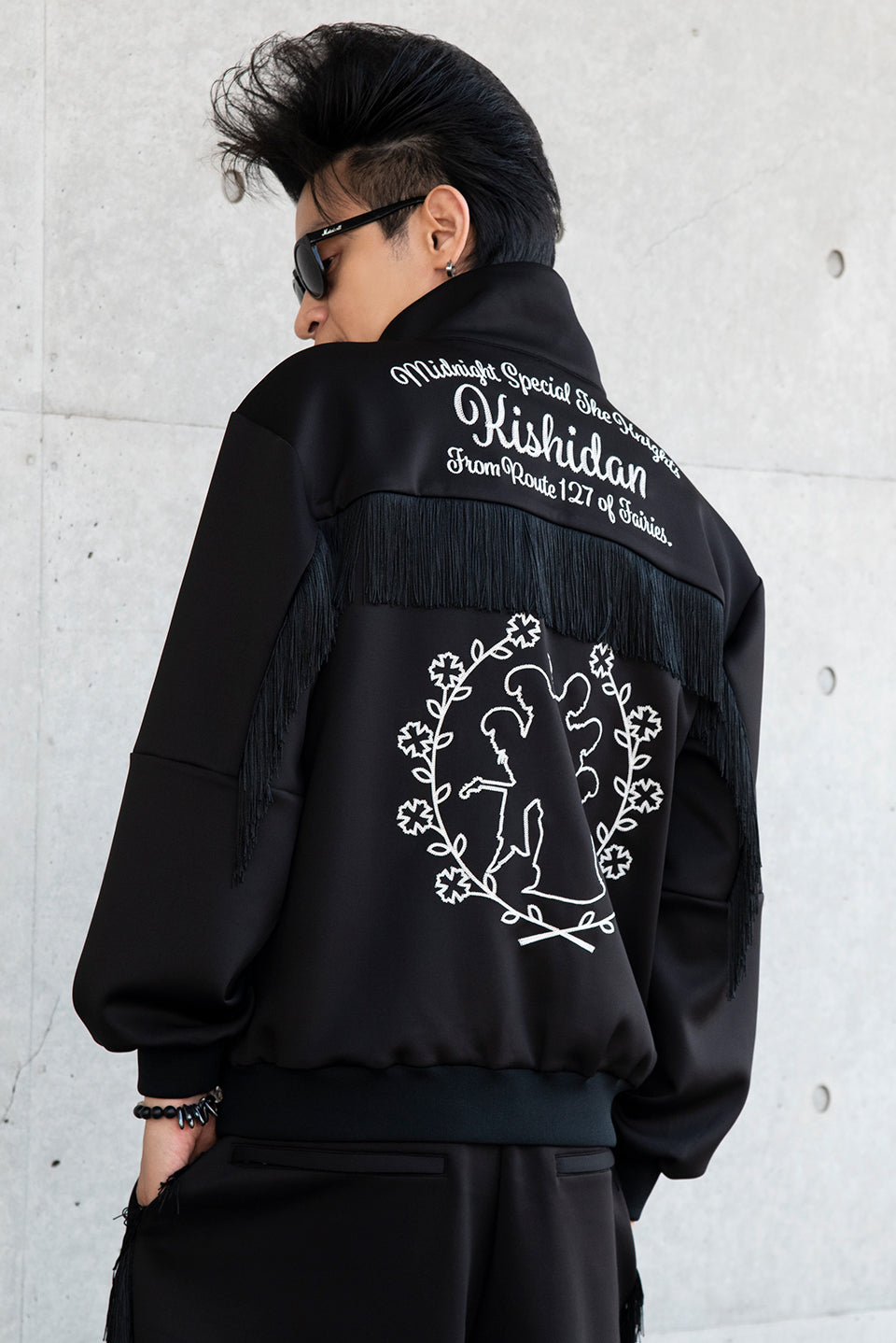 FRINGE TRACK JACKET